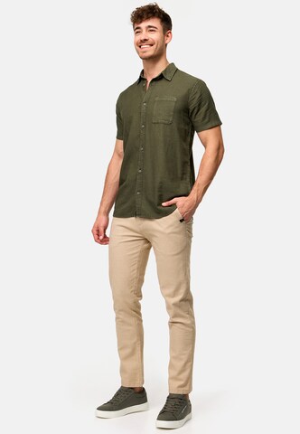 INDICODE JEANS Regular Broek 'Remy' in Beige