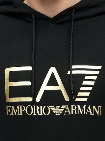 EA7 Emporio Armani Mikina - Čierna