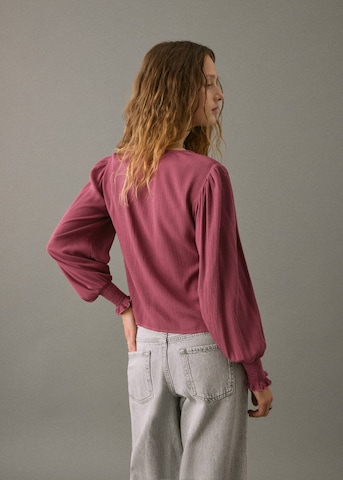 MANGO TEEN Bluse 'Becca' in Rot