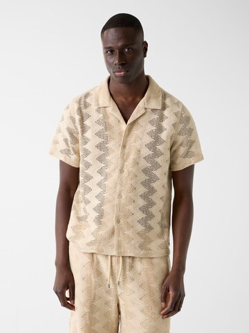 GUESS Regular fit Sweater in Beige: front