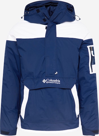 COLUMBIA Outdoorjas 'Challenge' in Blauw: voorkant