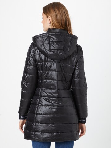 Calvin Klein Prechodný kabát 'Sorona' - Čierna