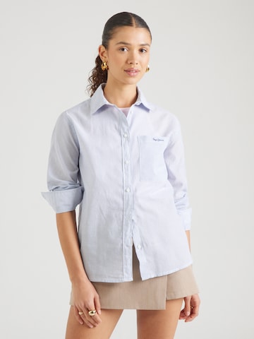 Pepe Jeans Bluse 'GILDA' in Blau: Vorderseite