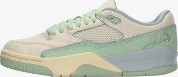 Jordan Platform trainers 'FLIGHT COURT' in Beige: front