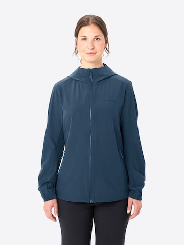 VAUDE Sports jacket 'Elope' in Blue: front