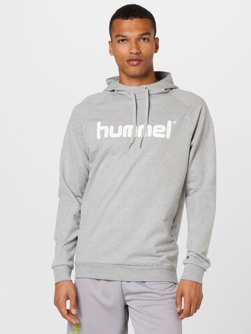 Hummel Sweatshirt in Grijs: voorkant