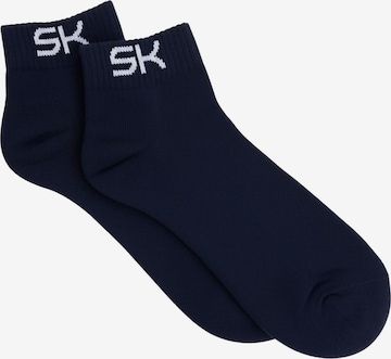 SPORTKIND Sports socks 'Short Tennis Socks' in Blue: front