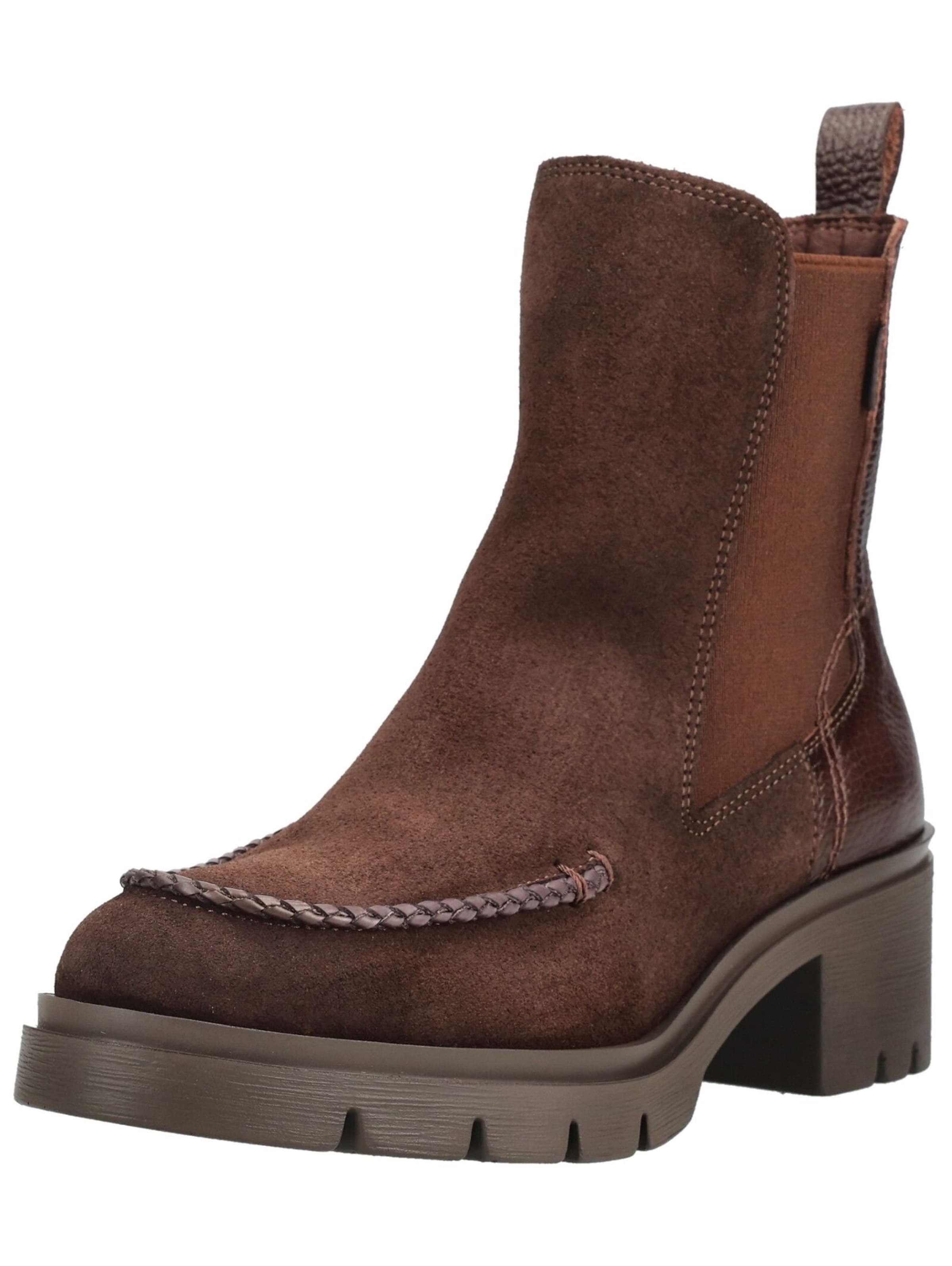 Hispanitas Chelsea boots 'Chicago-6' in Bruin: voorkant