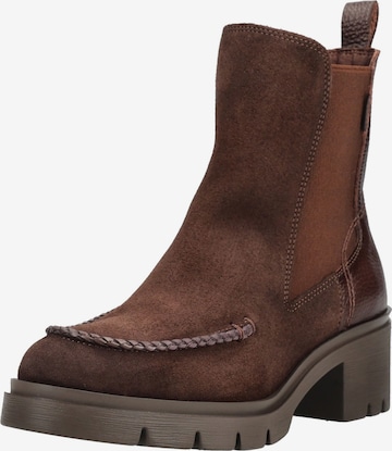 Hispanitas Chelsea boots 'Chicago-6' in Bruin: voorkant