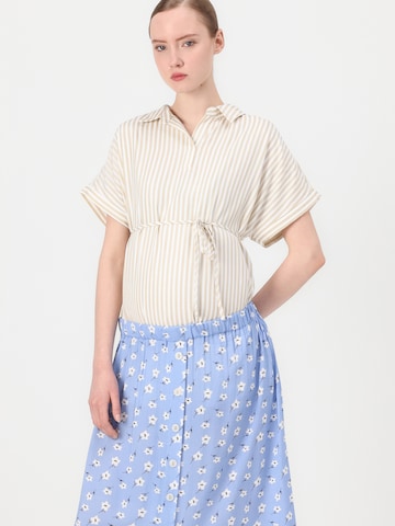 Only Maternity Sukňa 'OLMNOVA' - Modrá