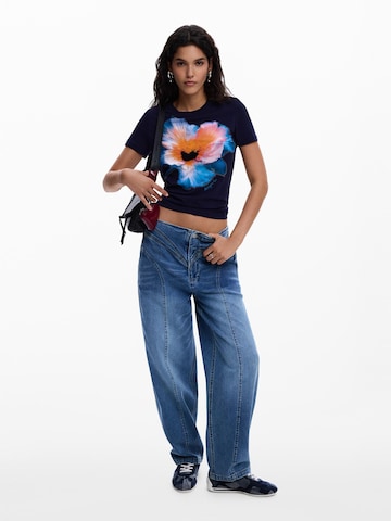 mėlyna Desigual Laisvas Džinsai