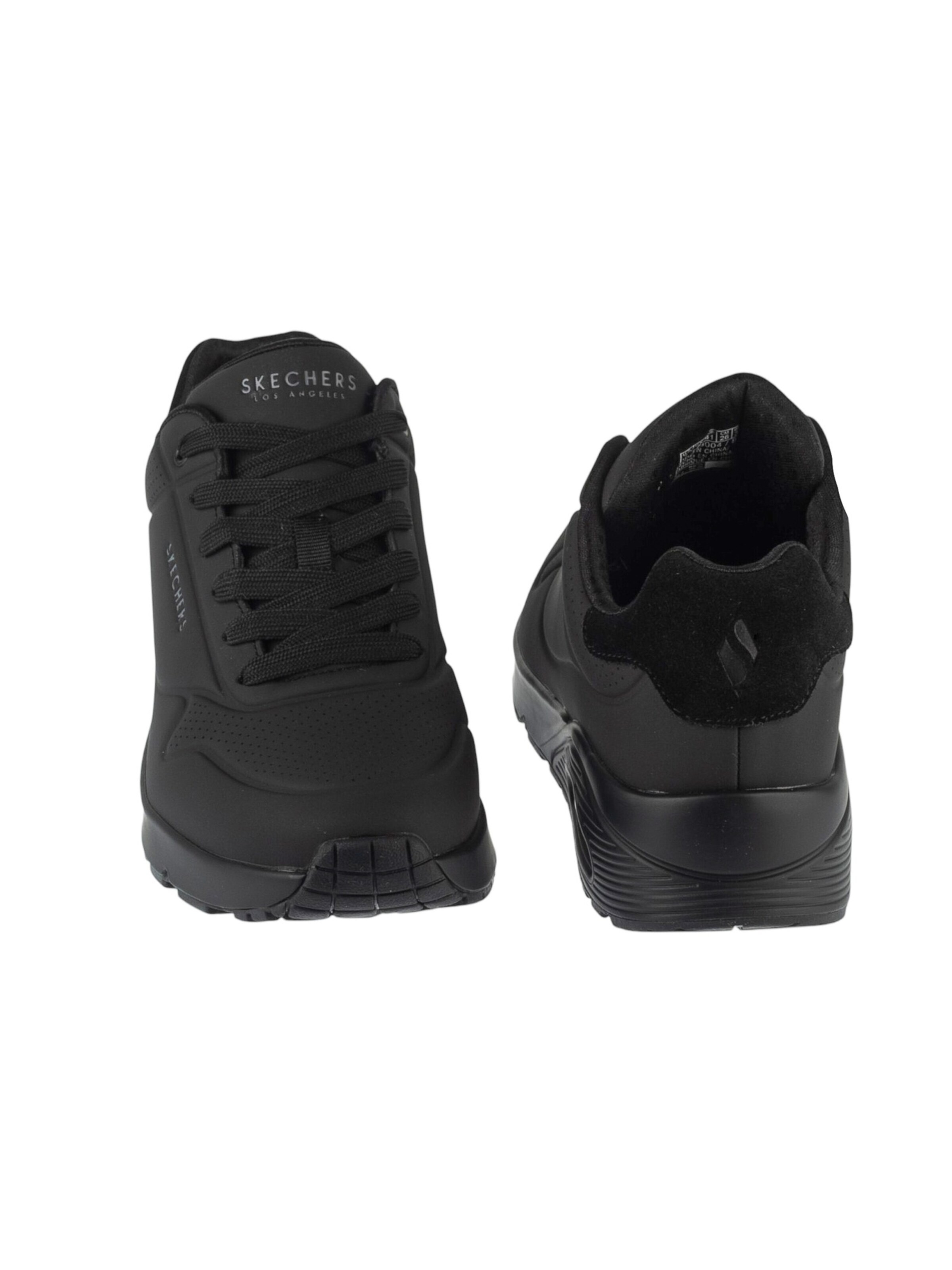 SKECHERS Sneakers laag 'Skechers Uno - Suited On Air' in Zwart