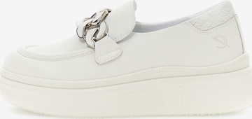 Mocassino di CAFè NOIR in bianco: frontale