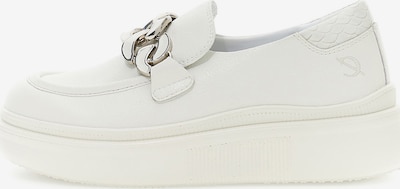 CAFè NOIR Mokassin in weiß, Produktansicht