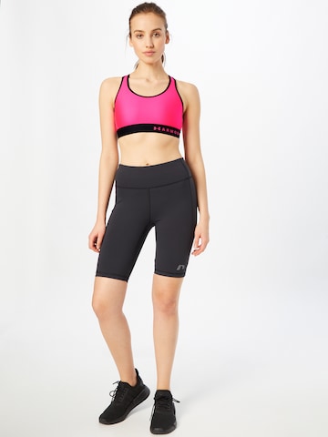 UNDER ARMOUR Bustier Sport bh 'Armour' in Roze