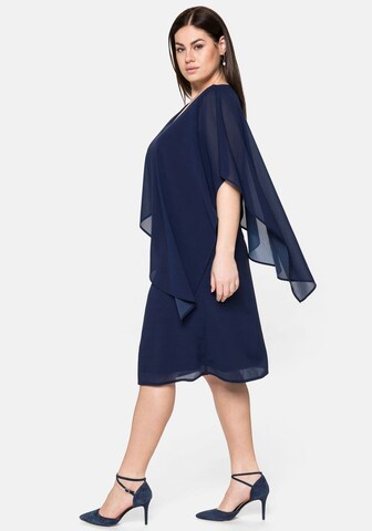 SHEEGO Cocktailkleid in Blau