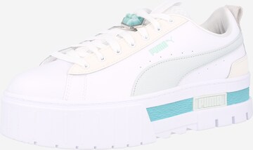 Sneaker bassa 'Mayze Crystal' di PUMA in bianco: frontale