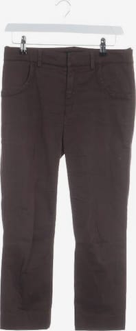 BOSS Black Pants in S in Brown: front
