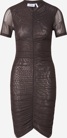 WEEKDAYHaljina 'Agnes' - smeđa boja: prednji dio