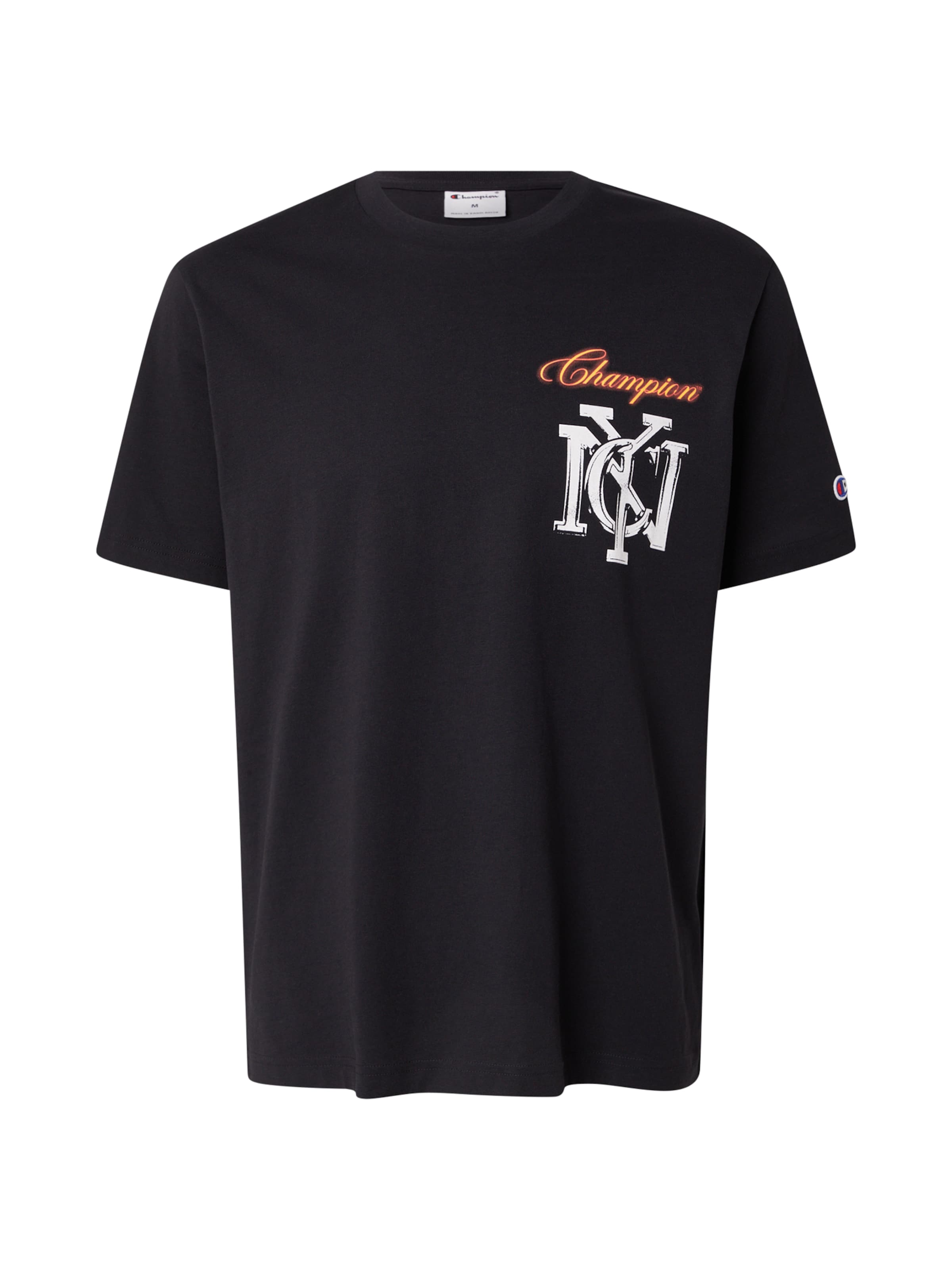 Champion Authentic Athletic Apparel Shirt in Zwart: voorkant