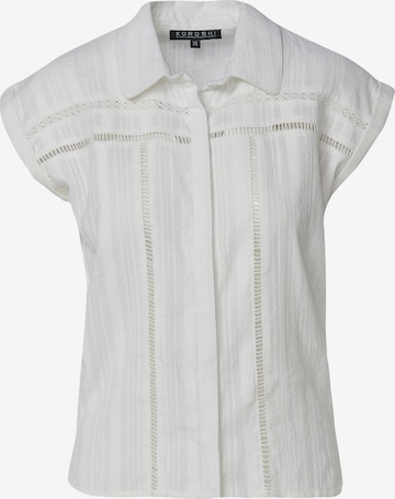KOROSHI Pusero värissä valkoinen: etupuoli