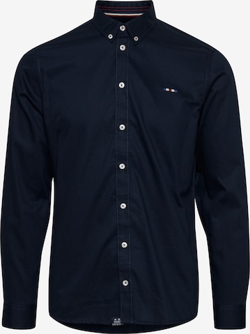 FQ1924 Regular fit Overhemd 'Halvar' in Blauw: voorkant