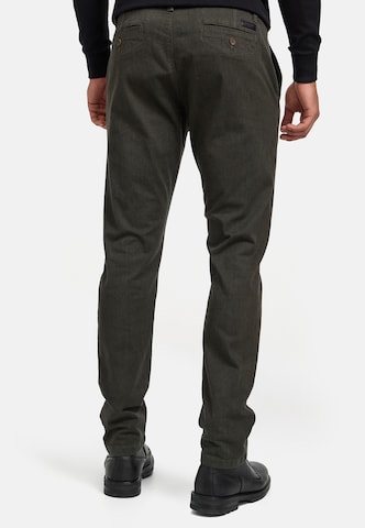 INDICODE JEANS Regular Chino trousers ' Asher ' in Green