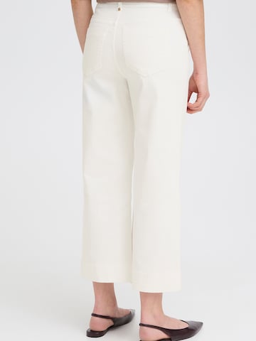 Fransa Wide leg Τζιν 'FRCHICAGO HANNA' σε λευκό