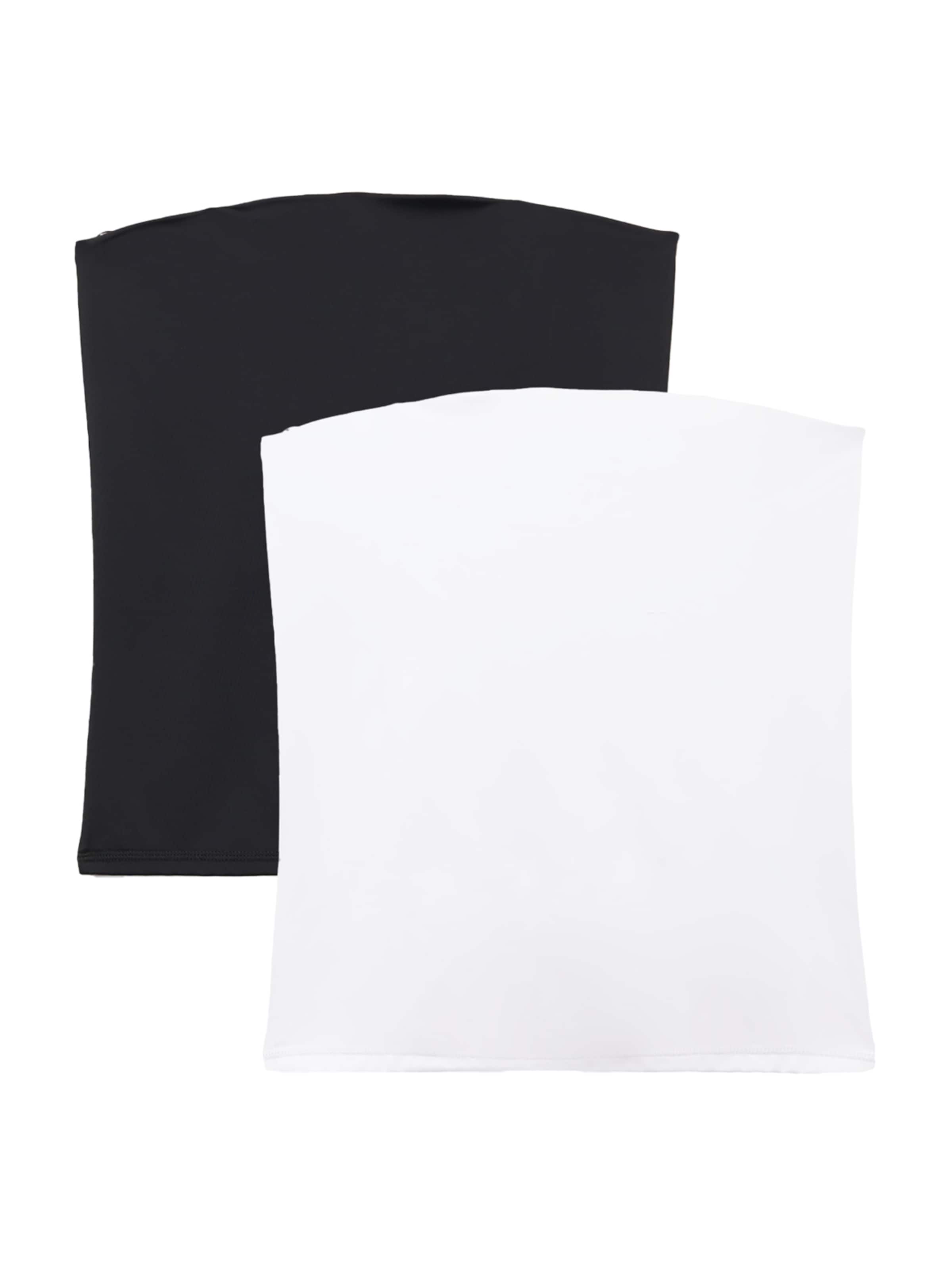 Pull&Bear Top - Čierna: predná strana