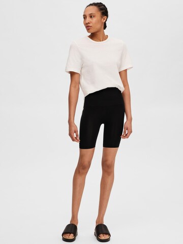 SELECTED FEMME Skinny Shapingbroek in Zwart