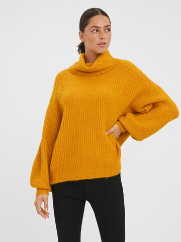 Pull-over 'JULIE' VERO MODA en jaune : devant