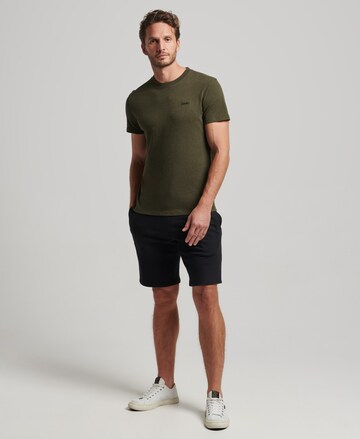 Superdry Štandardný strih Nohavice - Čierna