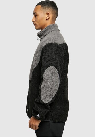 Starter Fleece jas in Zwart