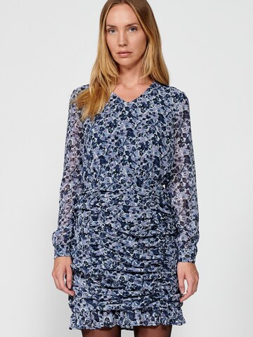 KOROSHI Dress in Blue: front