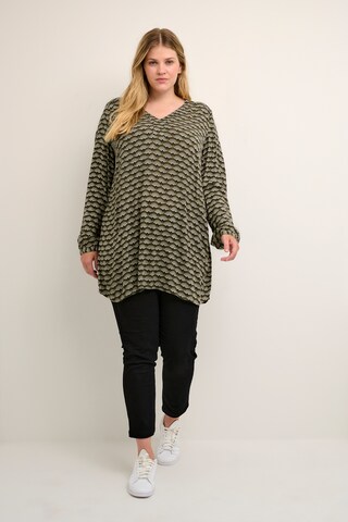 KAFFE CURVE Tunic in Black