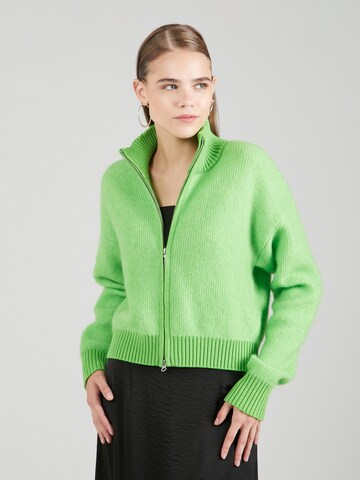 Samsøe Samsøe Knit Cardigan 'Jeanne' in Green: front