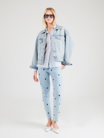 Pepe Jeans Blúzka - Modrá