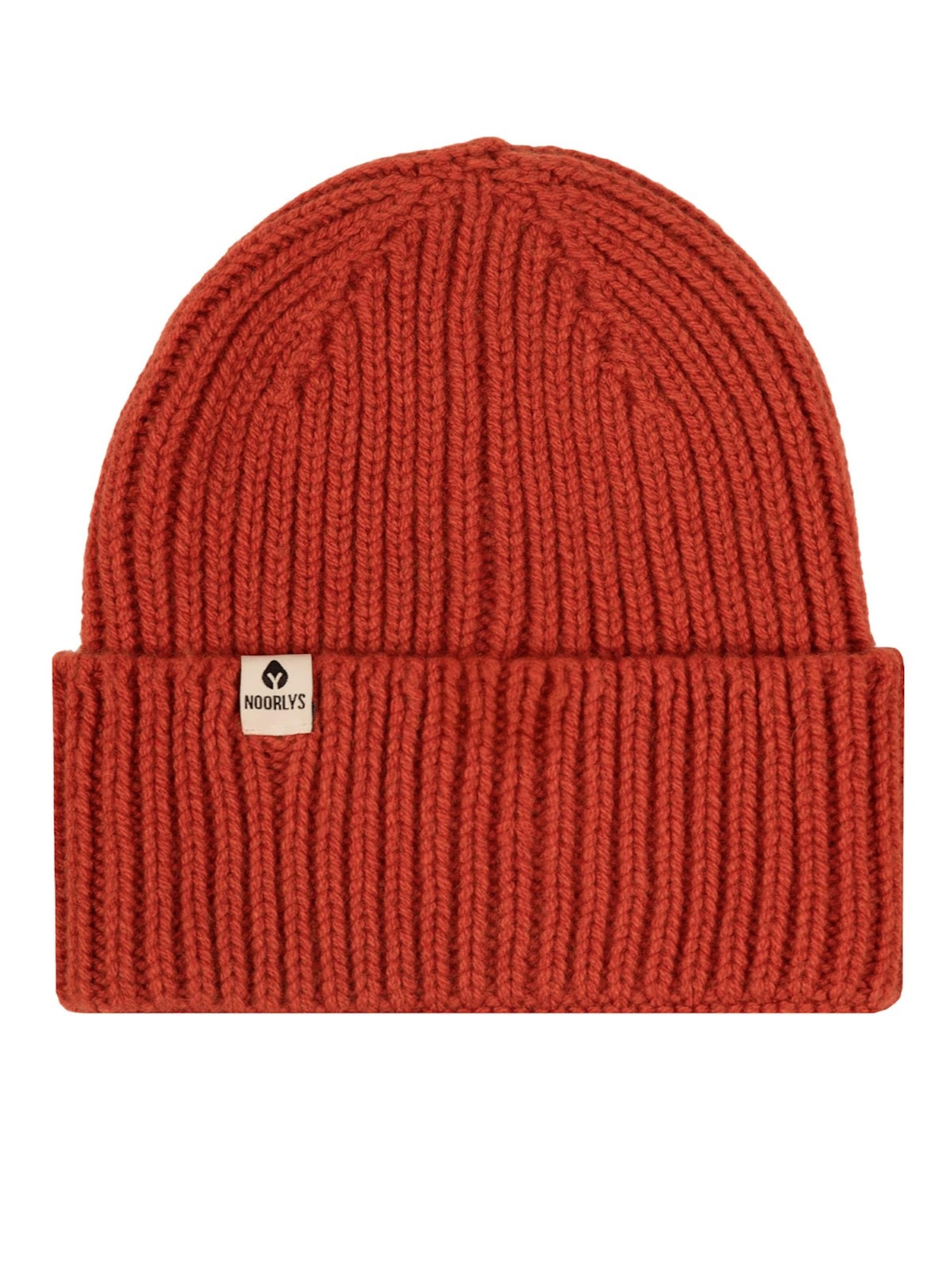 NOORLYS Beanie 'ALMA' in Orange: front
