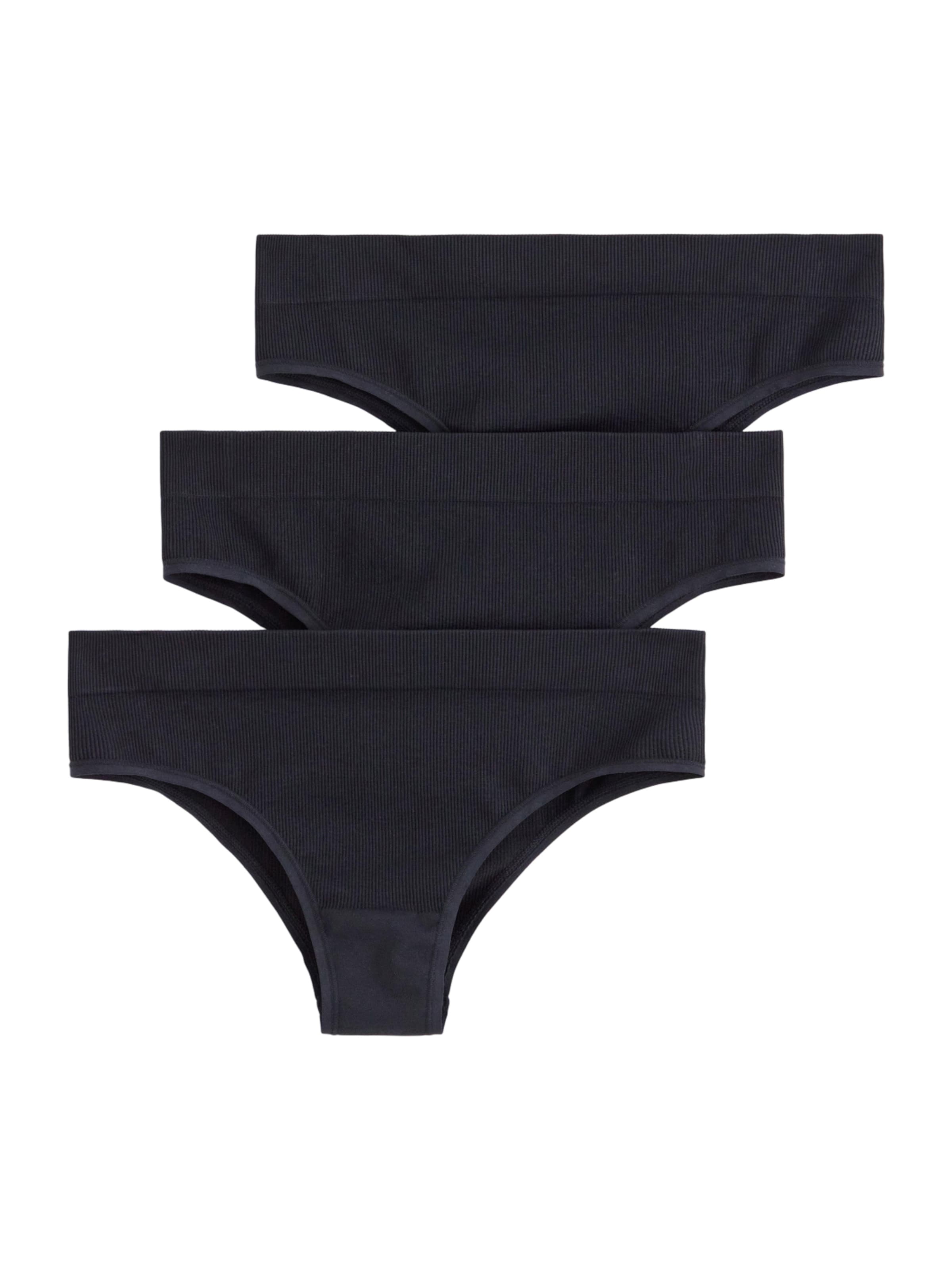 Lindex Slip in Black: front