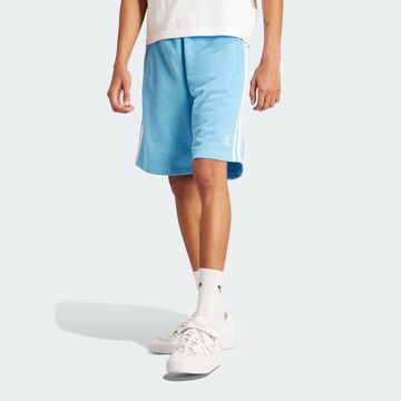 Loosefit Pantalon 'Adicolor' ADIDAS ORIGINALS en bleu : devant
