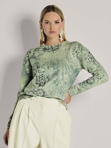 MADELEINE Trui in Groen: voorkant