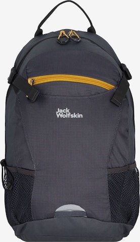 JACK WOLFSKIN Sports Backpack 'Velocity 12' in Grey: front