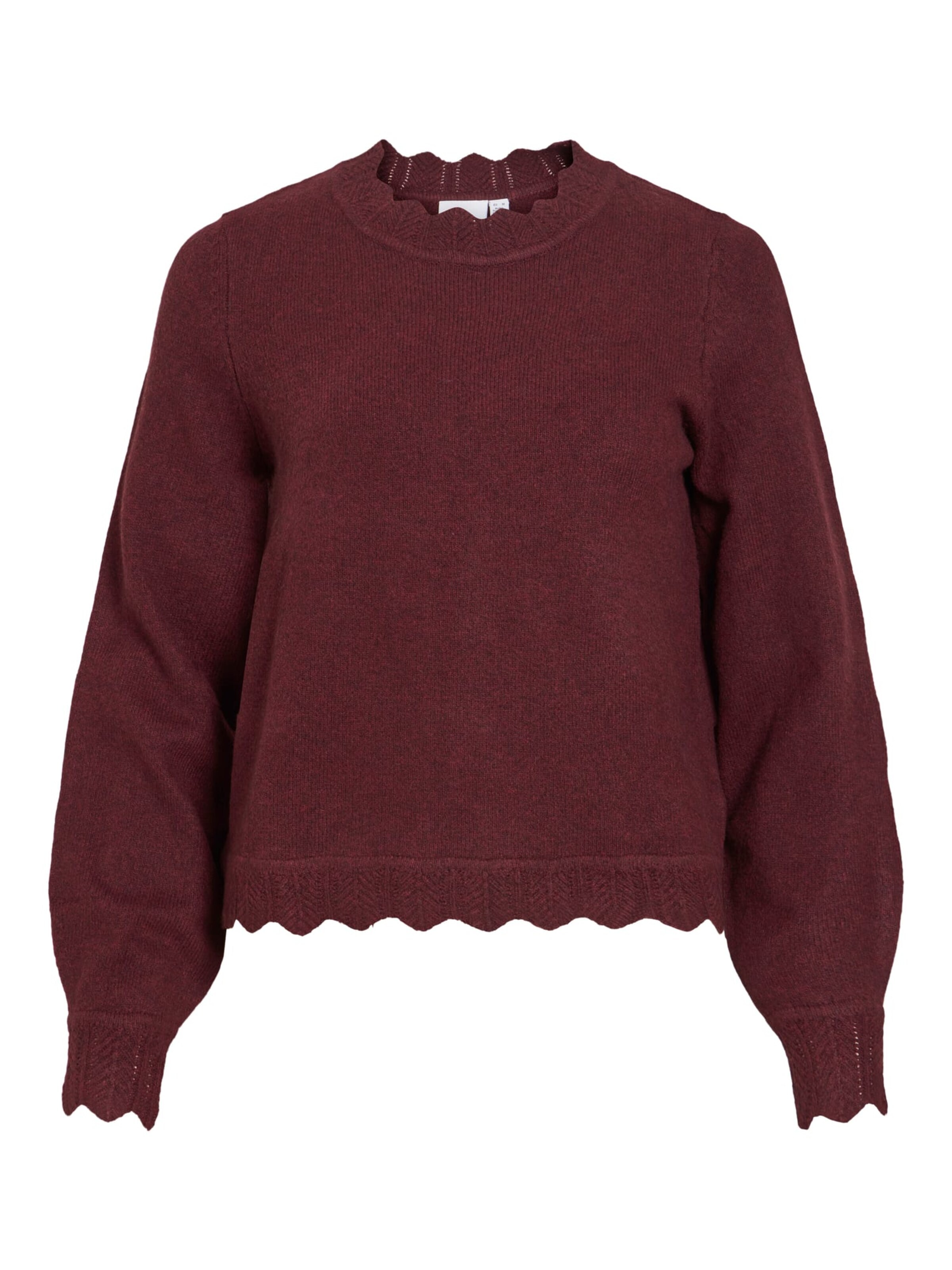 Pull-over 'VINikolina' VILA en rouge : devant