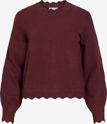 Pull-over 'VINikolina' VILA en rouge : devant