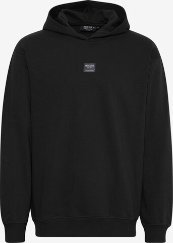 INDICODE JEANS Sweatshirt 'Idjolkan' in Zwart: voorkant