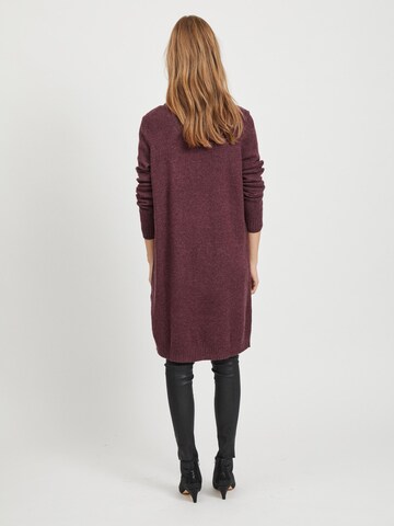 VILA Knitted dress in Red