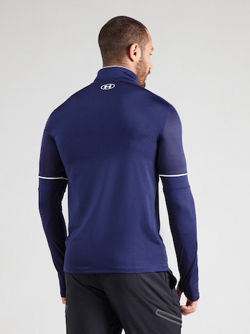 T-Shirt fonctionnel 'Challenger' UNDER ARMOUR en bleu