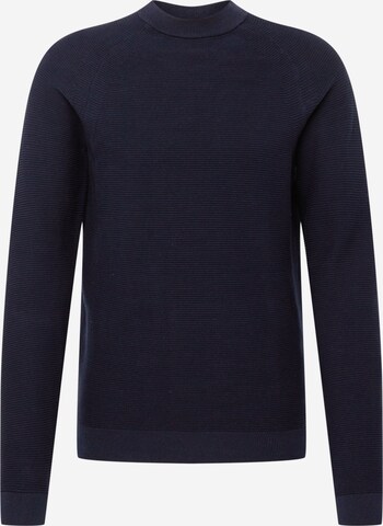 TOM TAILOR DENIM Sweater in Blue: front