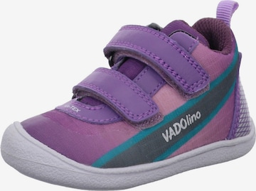 Vado Lauflernschuh 'Minisky Velcro Vatex' in Lila: Vorderseite