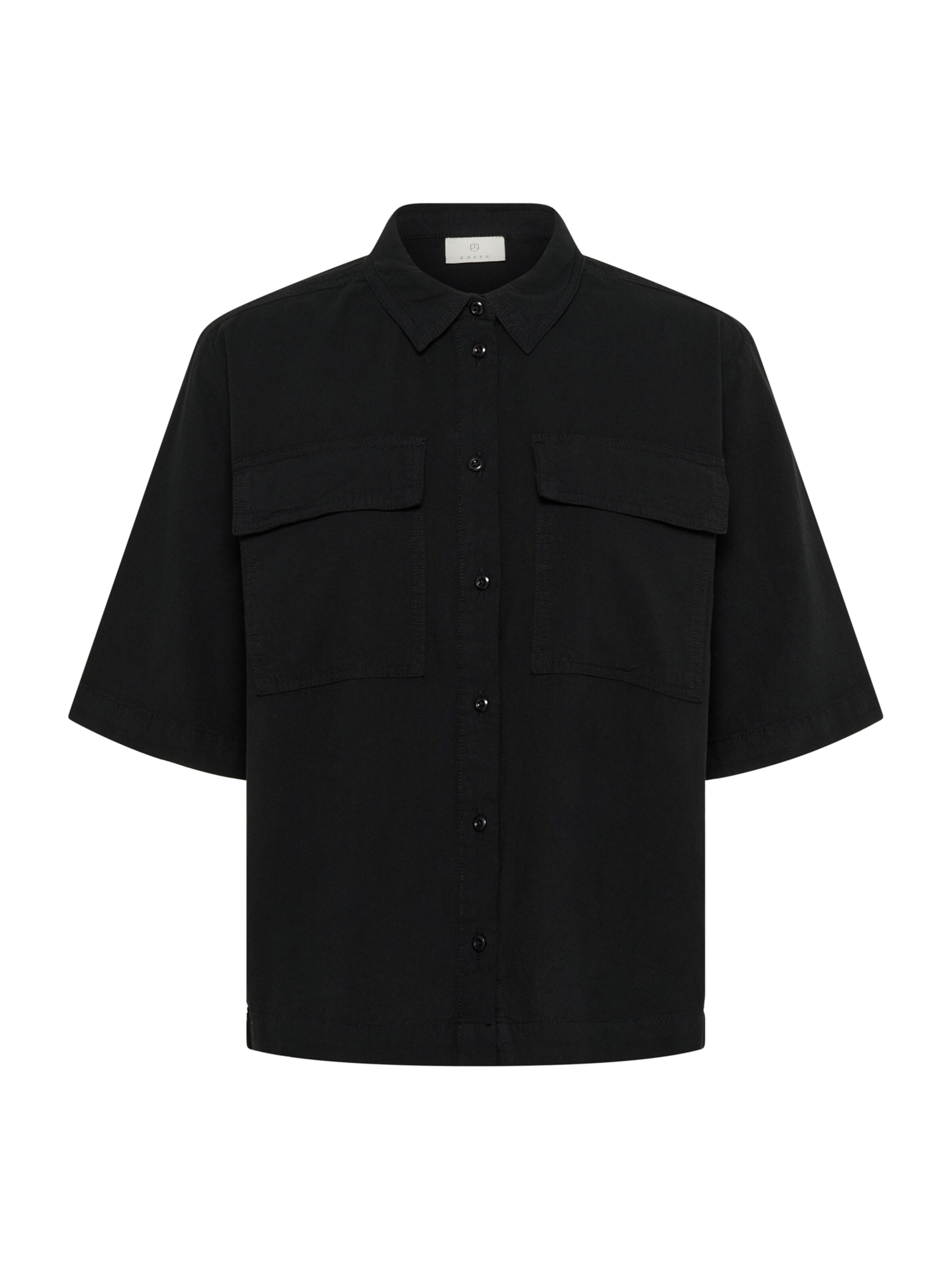 Kaffe Blus 'KAnaya' i svart: framsida